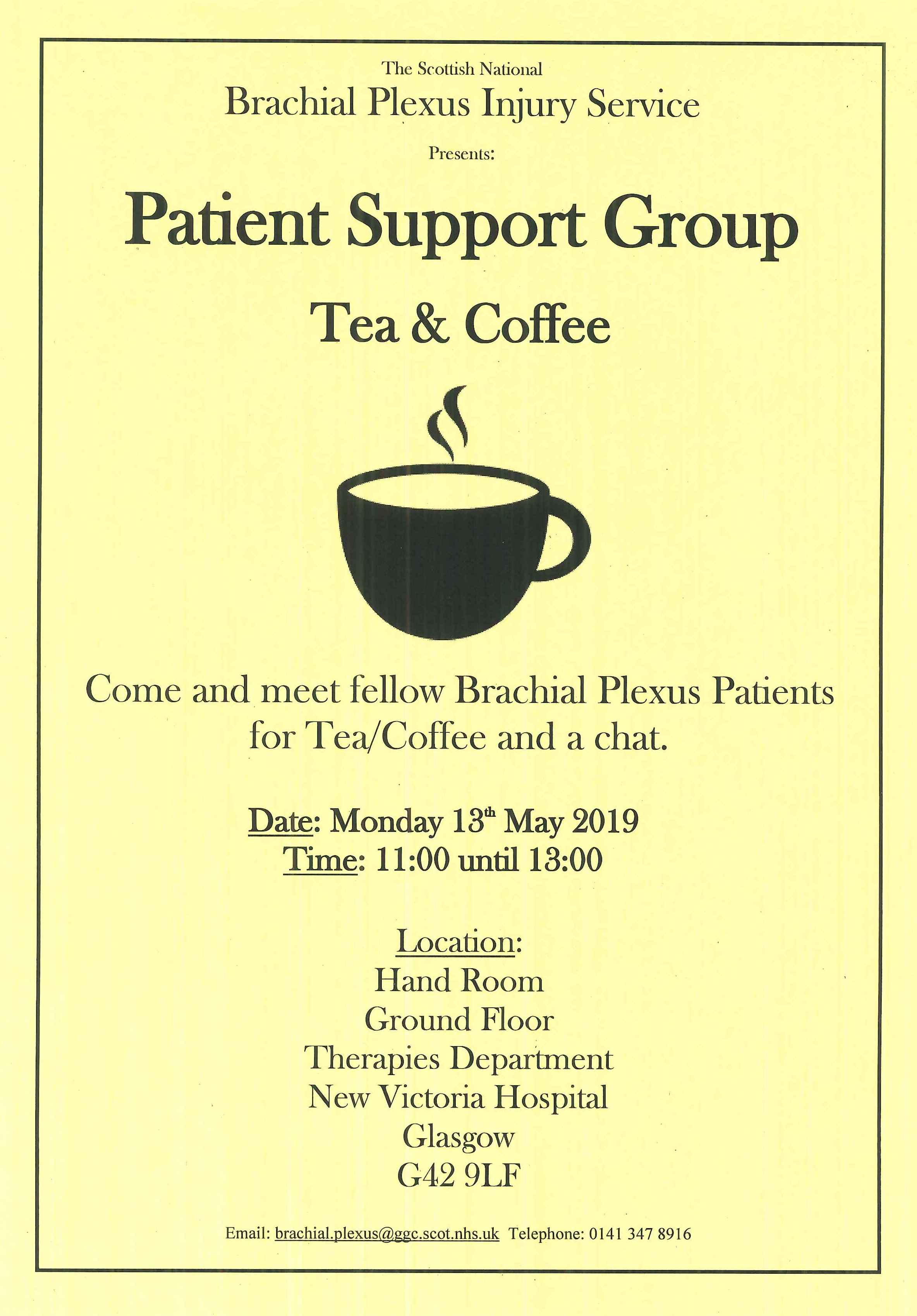 Patient Support Group Poster